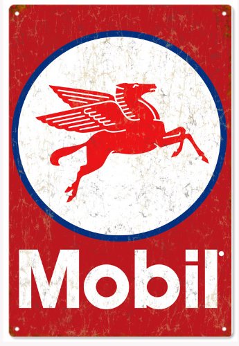 Amazon.com: Victory Vintage Signs Mobil Oil Motor Oil and Gas